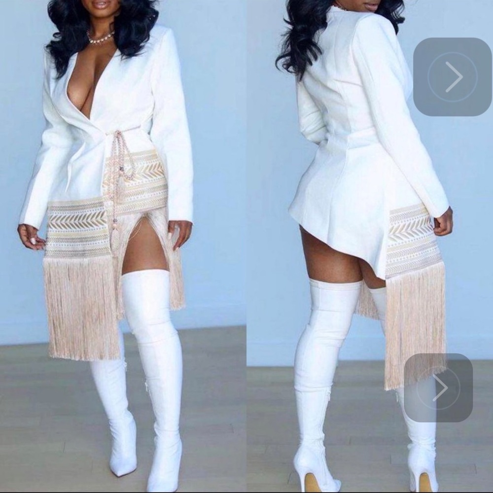 Tribal Tuxedo Dress